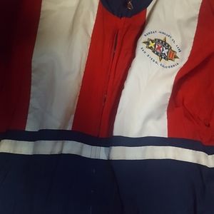 NFL Superbowl XXXII Logo Athletic windbreaker